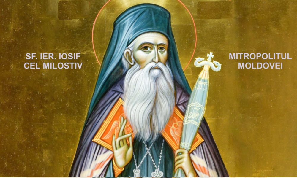 CALENDAR ORTODOX 2024 Sfântul Ierarh Iosif cel Milostiv, mitropolitul