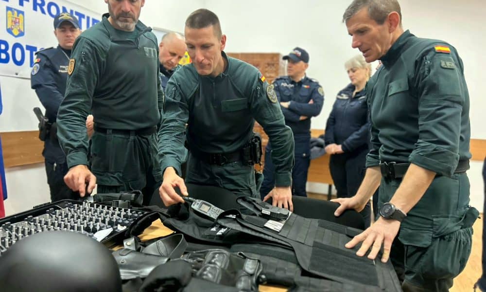 Delegatie internațională în vizită la Poliția de Frontieră Botoșani. Vezi imagini surprinzătoare!